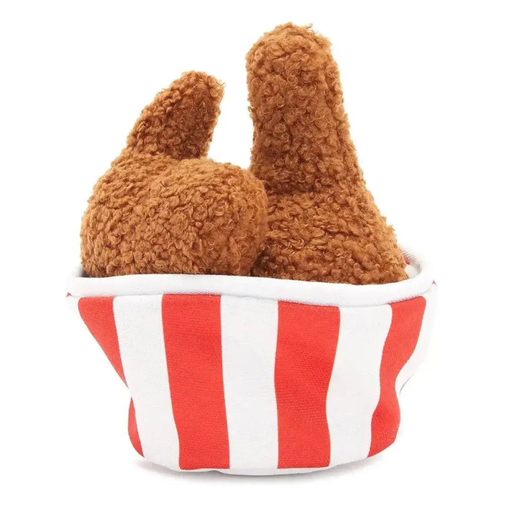 BARK Bucket O' Fried Licken Chicken Plush Dog Toy - Talis Us