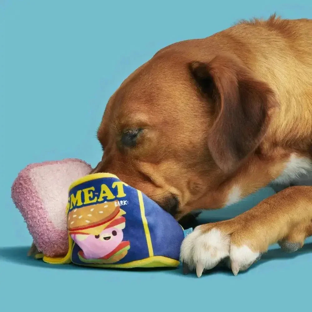 BARK Canned SMEAT Plush Dog Toy - Talis Us
