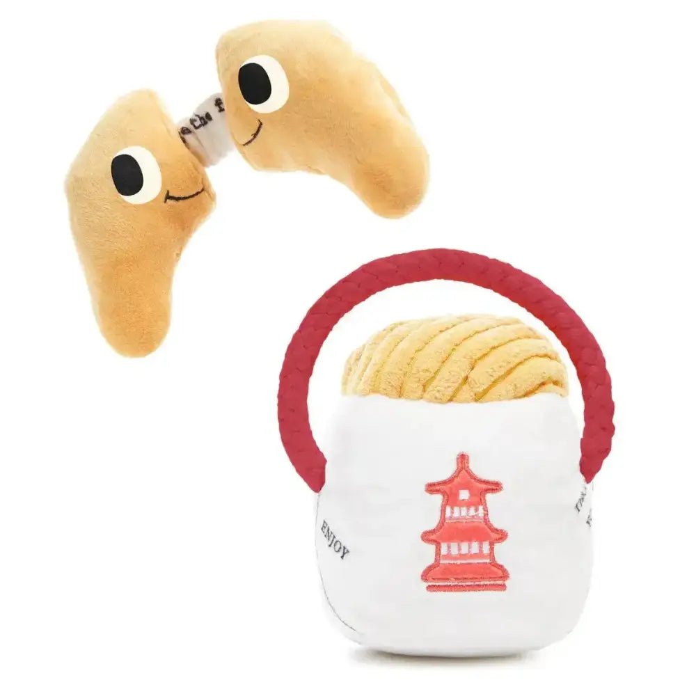 BARK Chew Mein & Furtune Cookie Dog Tpys - Talis Us