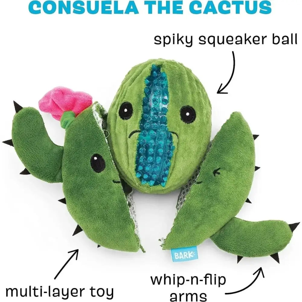 BARK Consuela the Cactus Dog Toy - Talis Us