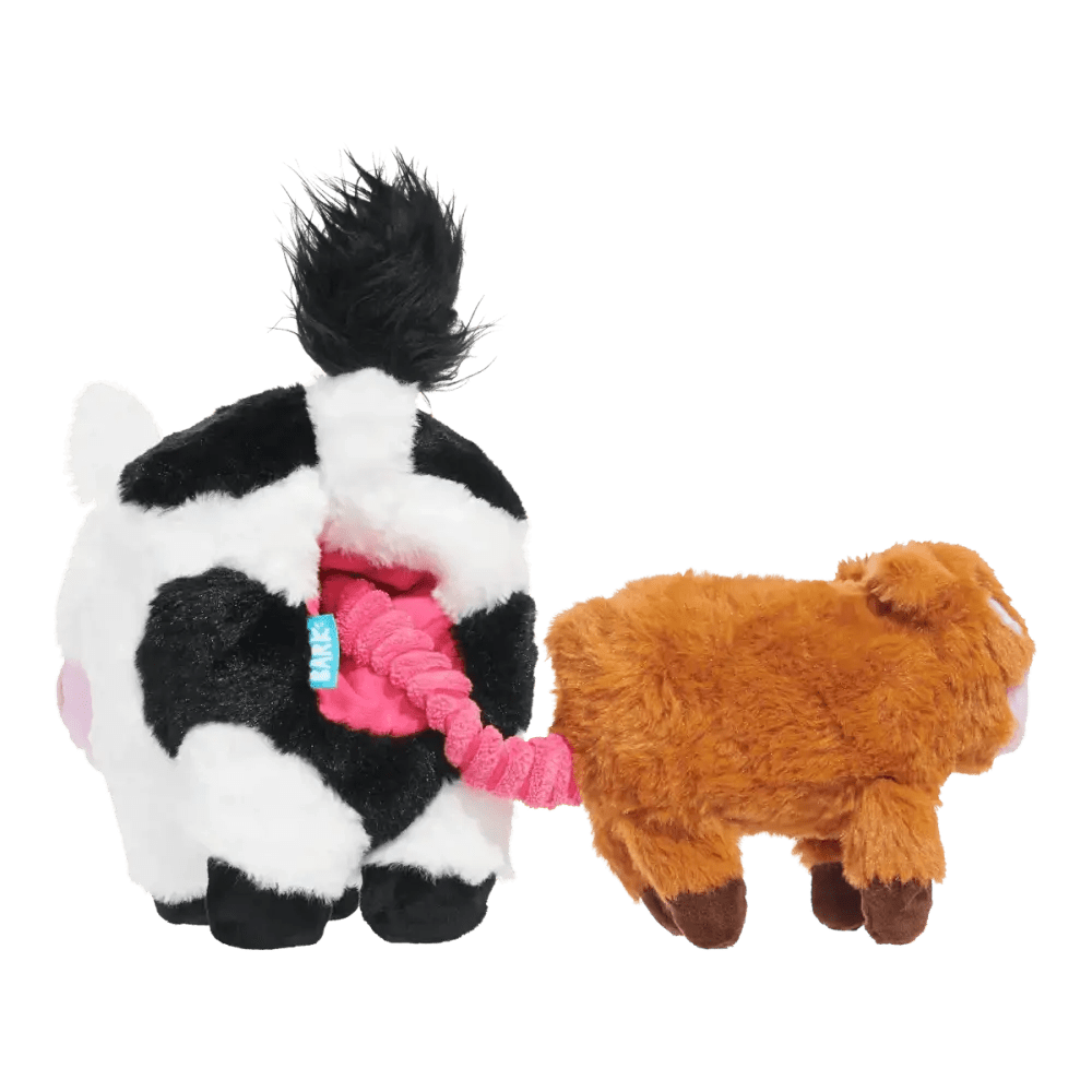 BARK Cow Dog Plush Toy - Fun & Cuddly Pet Playmate - Talis Us