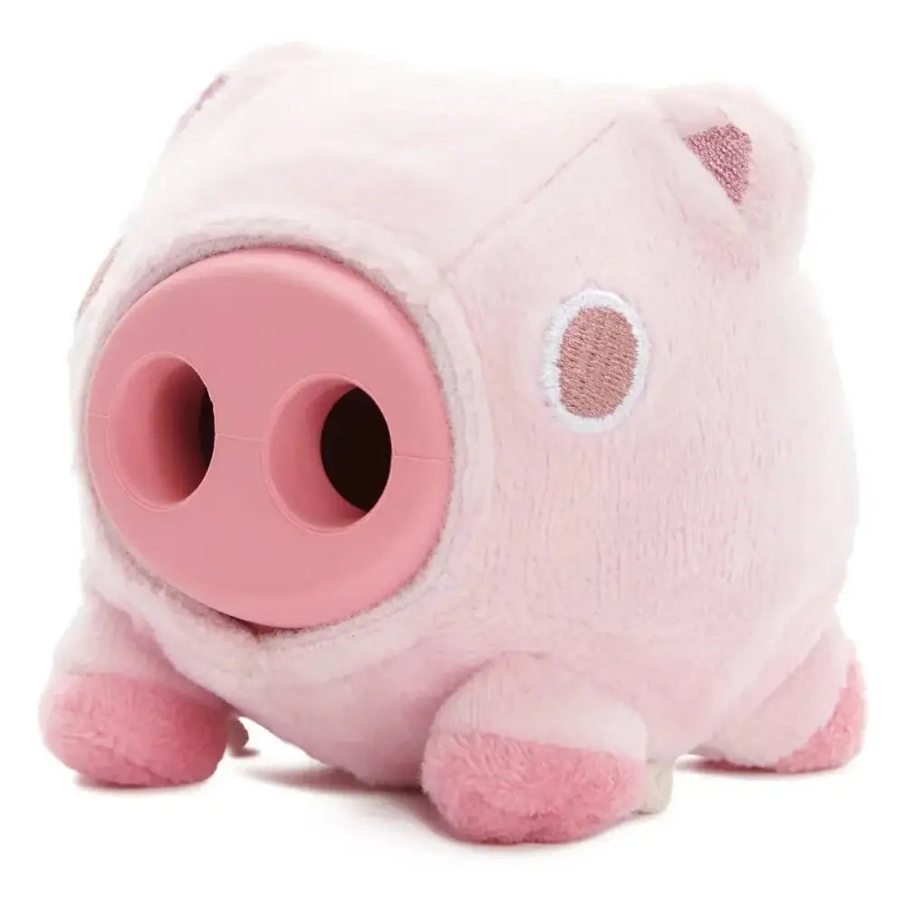 BARK Hambone Pig Hog Rubber Super Chewer Dog Toy Pink Medium - Talis Us