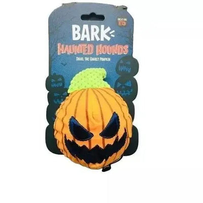 BARK Snarl the Gnarly Pumpkin Halloween Plush Dog Toy - Talis Us