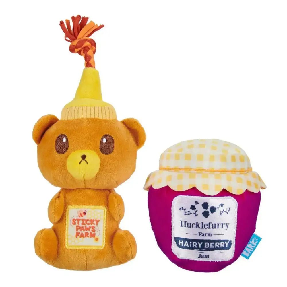 BARK That's My Jam, Honey Plush Dog Toy - Talis Us