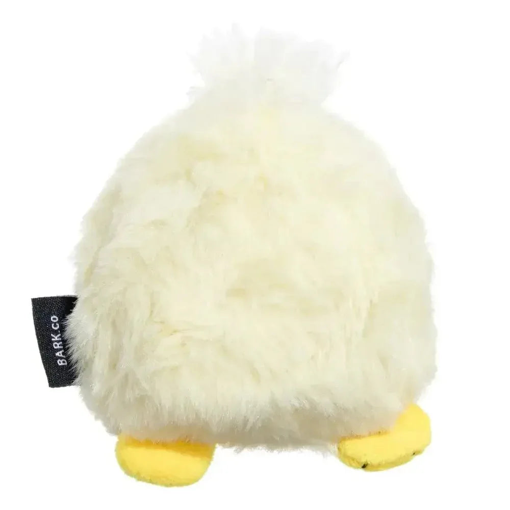 BARK Tough Chick Chicken Super Chewer Dog Toy Yellow Small/Medium - Talis Us