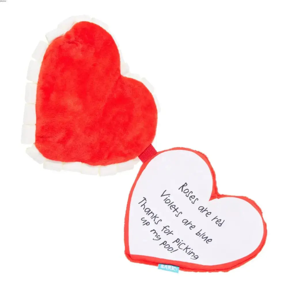 BARK Valentine's Be Mine Growlentine Plush Dog Toy - Talis Us