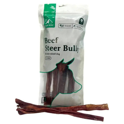 BarkNBig Beef Steer Bully Dog Treats - Talis Us