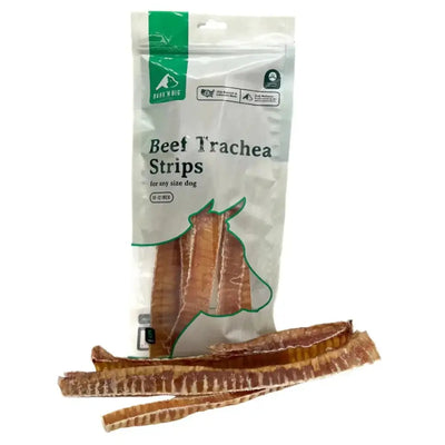 BarkNBig Beef Trachea Strips Dog Treats 10 - 12" 5ct - Talis Us