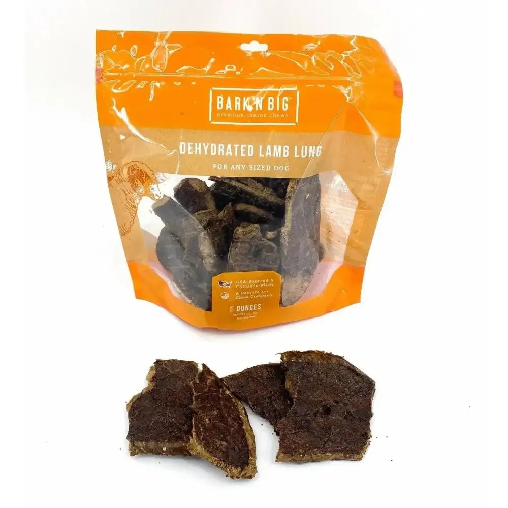 BarknBig Natural Dehydrated Premium Lung Chew Treats for Dogs 5oz - Talis Us