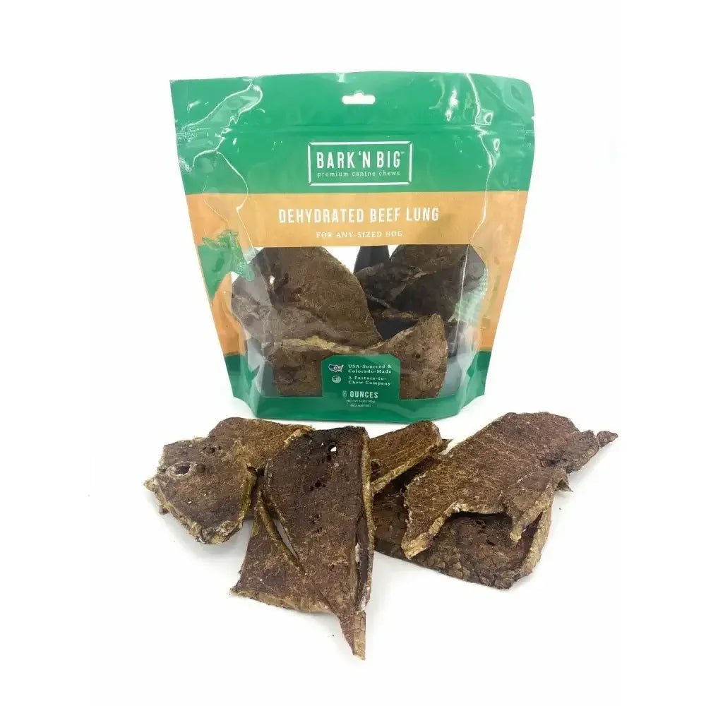 BarknBig Natural Dehydrated Premium Lung Chew Treats for Dogs 5oz - Talis Us