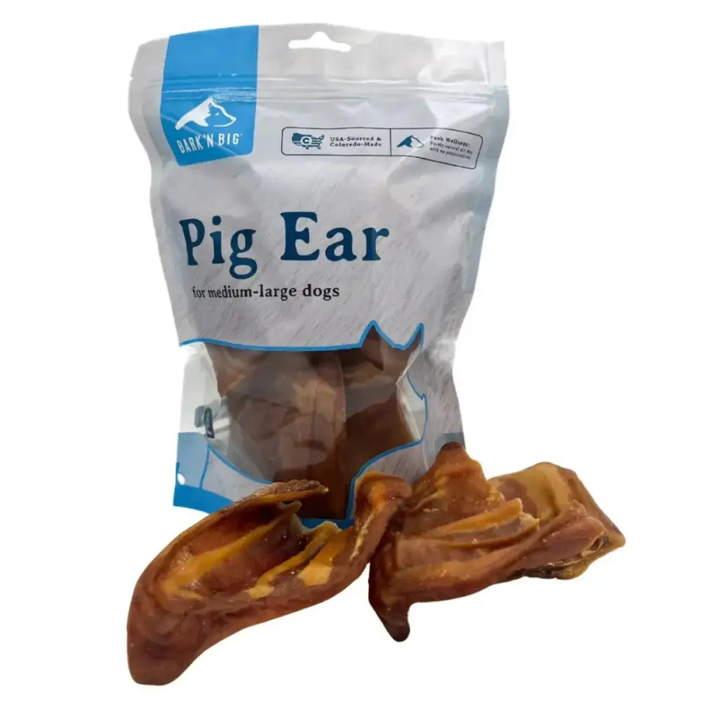 BarkNBig Pig Ears Dog Treats - Talis Us