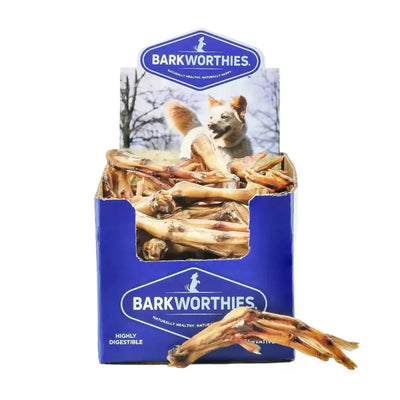 Barkworthies Duck Feet Dog Treats Case 50 - Talis Us