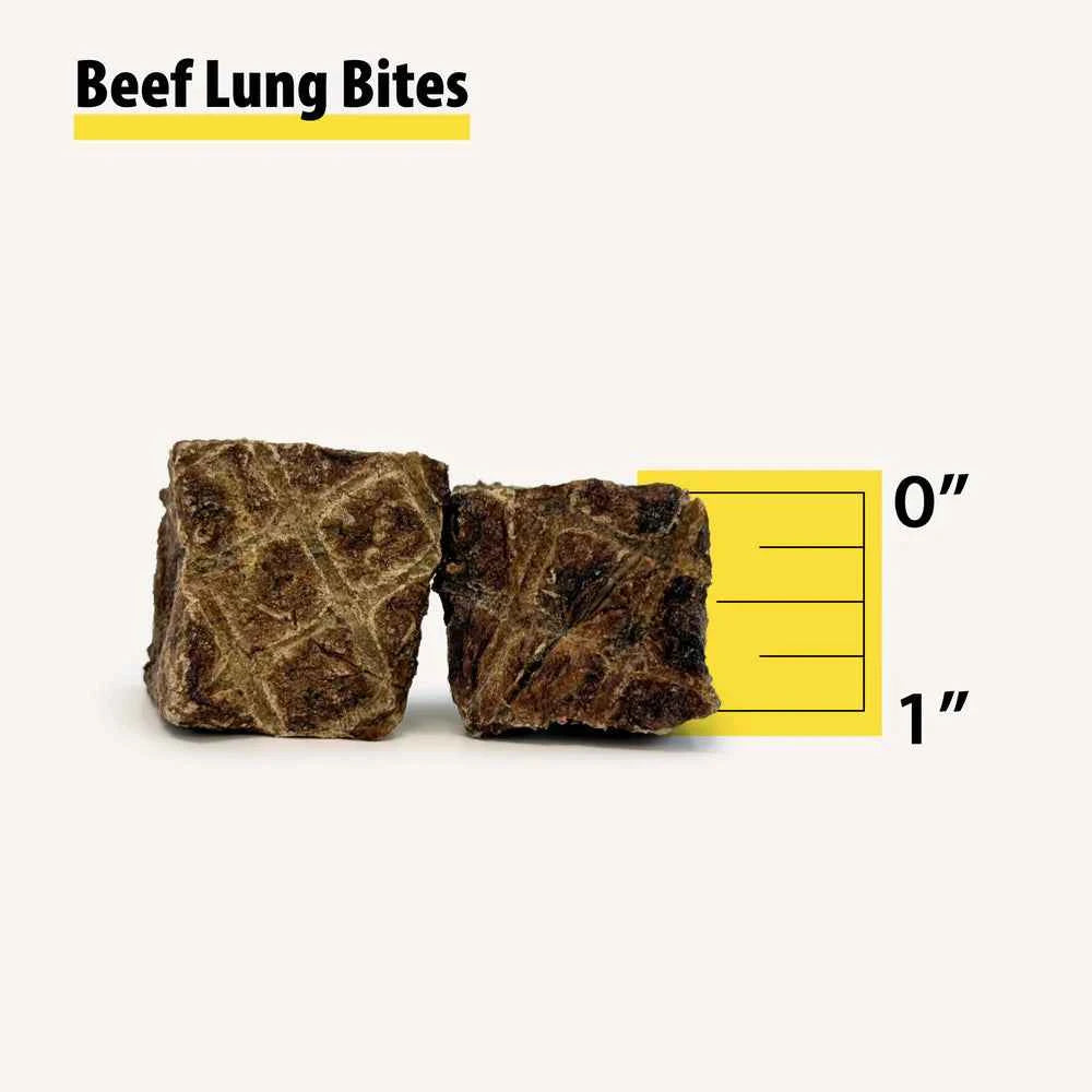 Talis Us Beef Lung Bites Dog Treats 5oz