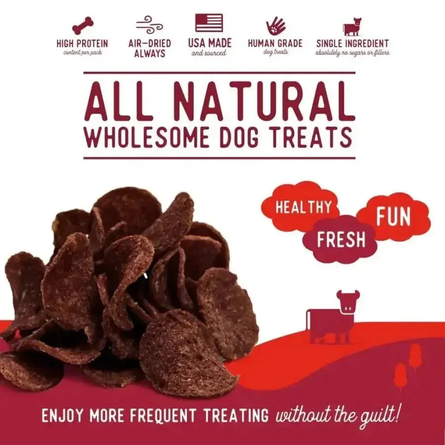 Beg & Barker Beef Heart Chips Dog Treats - Talis Us