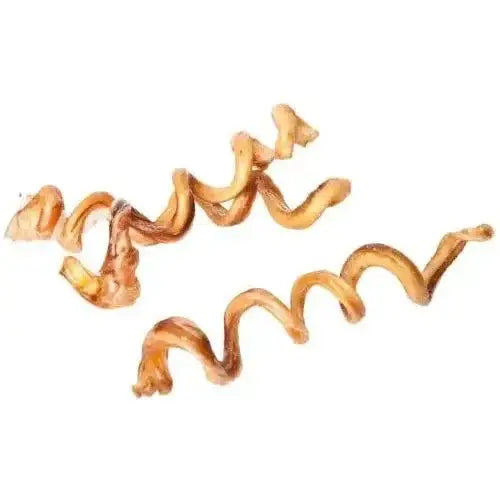 Best Buy Bones USA Jumbo Pizzle Swizzle CorkScrew Dog Treats 9" / 12 ct - Talis Us