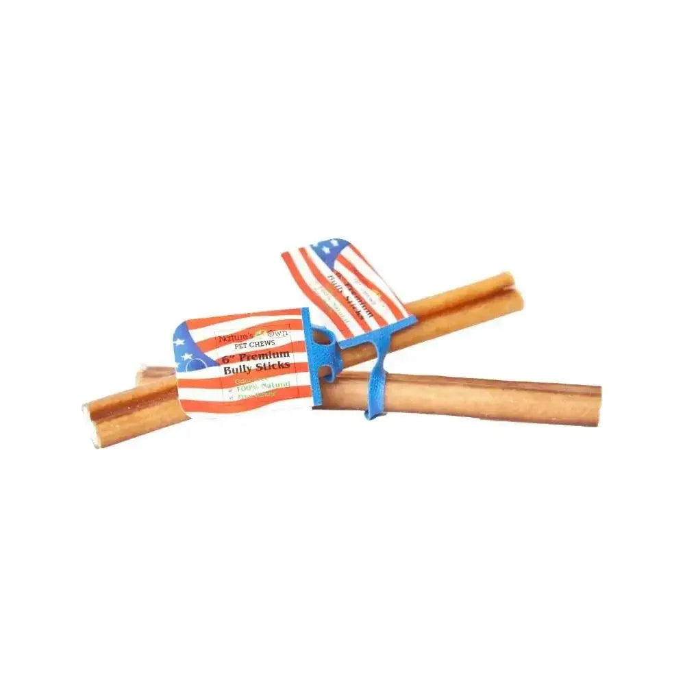 Best Buy Bones USA Regular Bully Sticks Odor Free Dog Treats - Talis Us