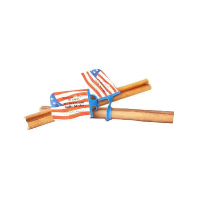 Best Buy Bones USA Regular Bully Sticks Odor Free Dog Treats - Talis Us