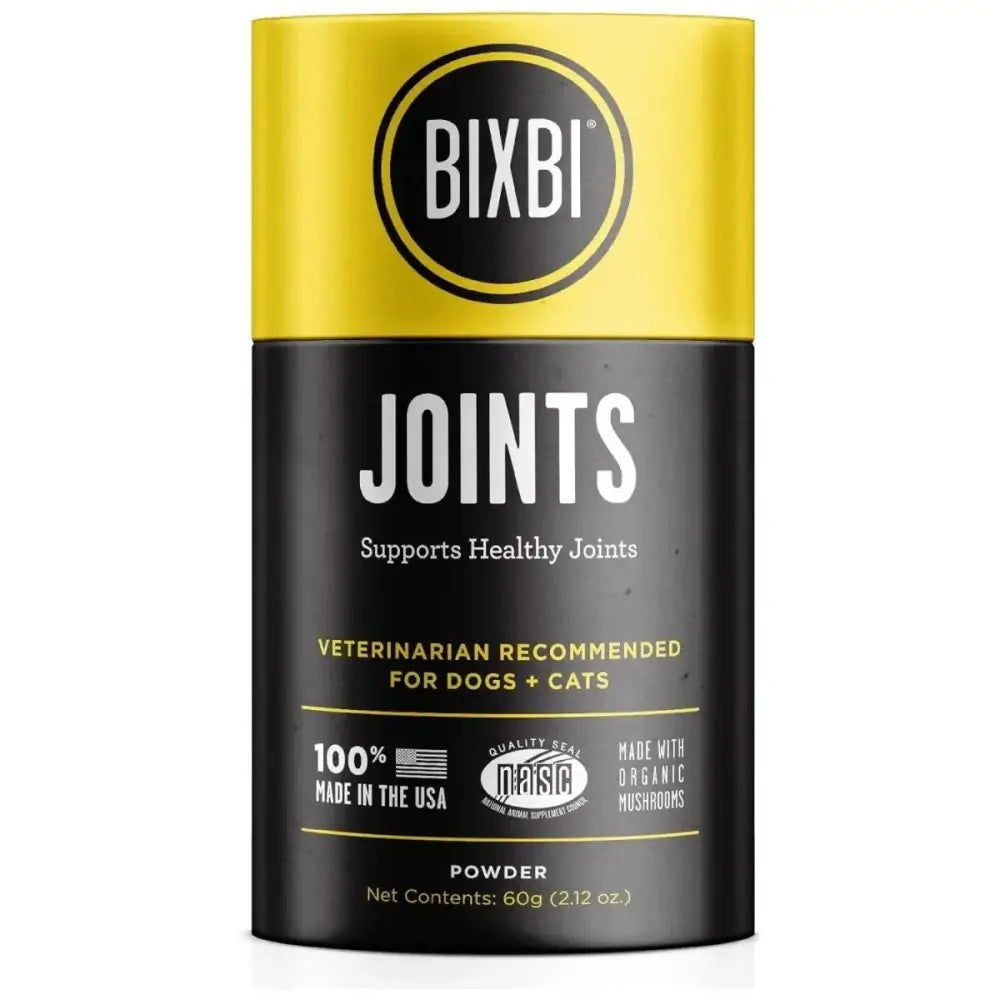 BIXBI Joints Pet Superfood Daily Mushroom Powder Supplement for Dogs & Cats 2.12 oz - Talis Us