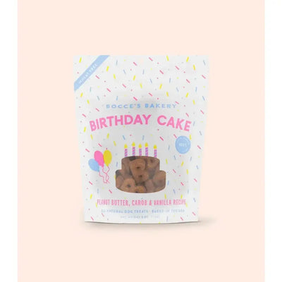 Bocce's Bakery Birthday Cake 5oz Biscuits Dog Treats - Talis Us