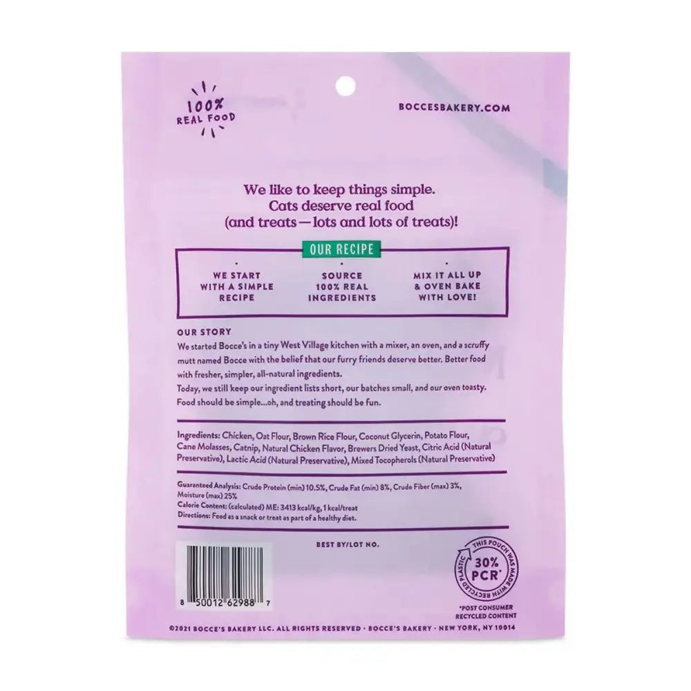 Bocce's Bakery Catnip Munch 2oz Soft & Chewy Cat Treats - Talis Us