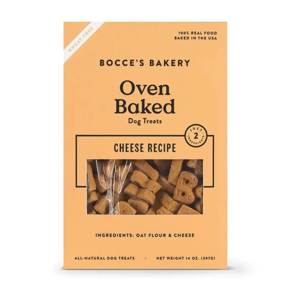 Bocce's Bakery Cheese 14oz Biscuit Boxes Dog Treats - Talis Us