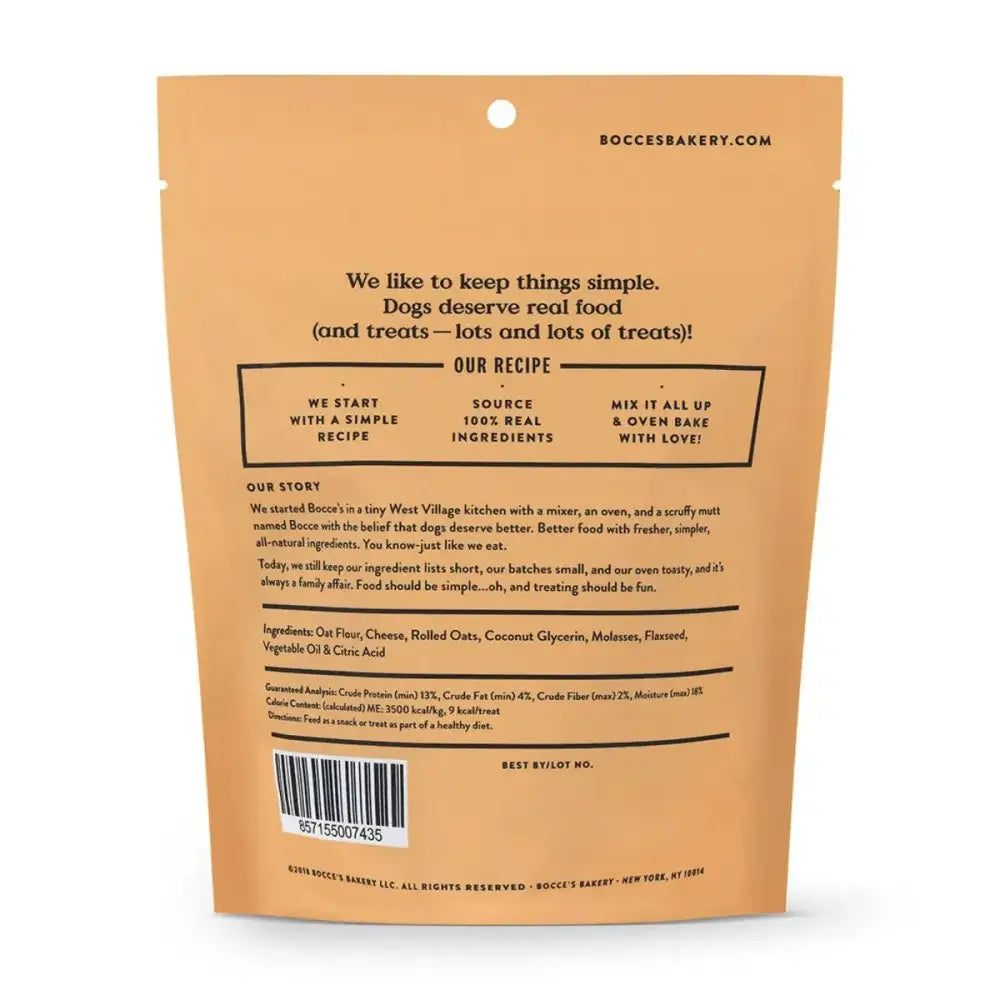 Bocce's Bakery Cheese 6oz Soft & Chewy Dog Treats - Talis Us