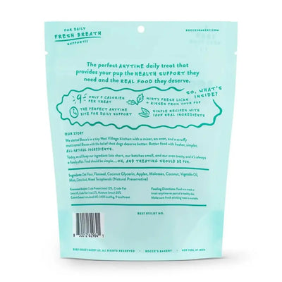 Bocce's Bakery Dailies Brushy Bites 6oz Soft & Chewy Dog Treats - Talis Us