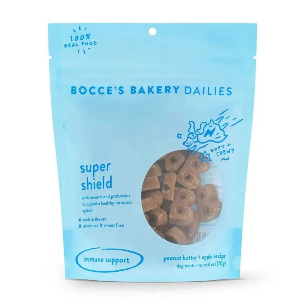 Bocce's Bakery Dailies Super Shield 6oz Soft & Chewy Dog Treats - Talis Us