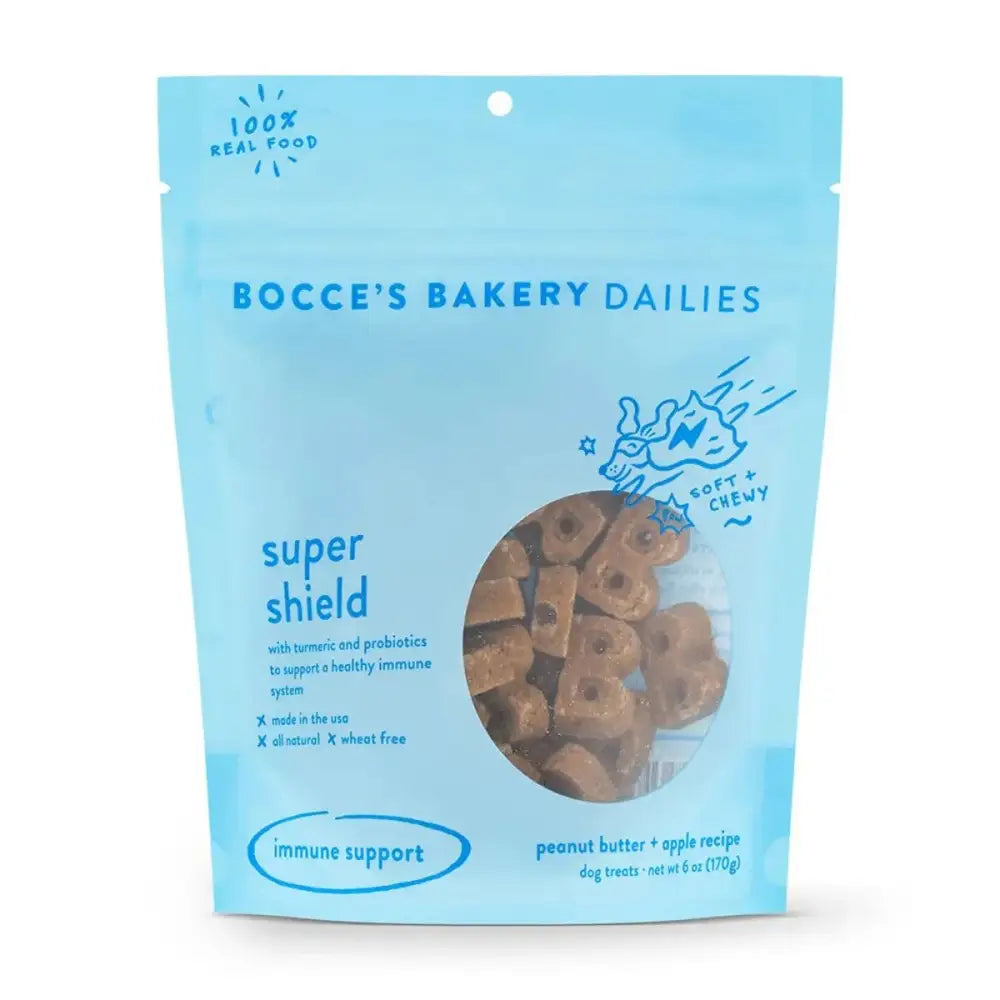 Bocce's Bakery Dailies Super Shield 6oz Soft & Chewy Dog Treats - Talis Us