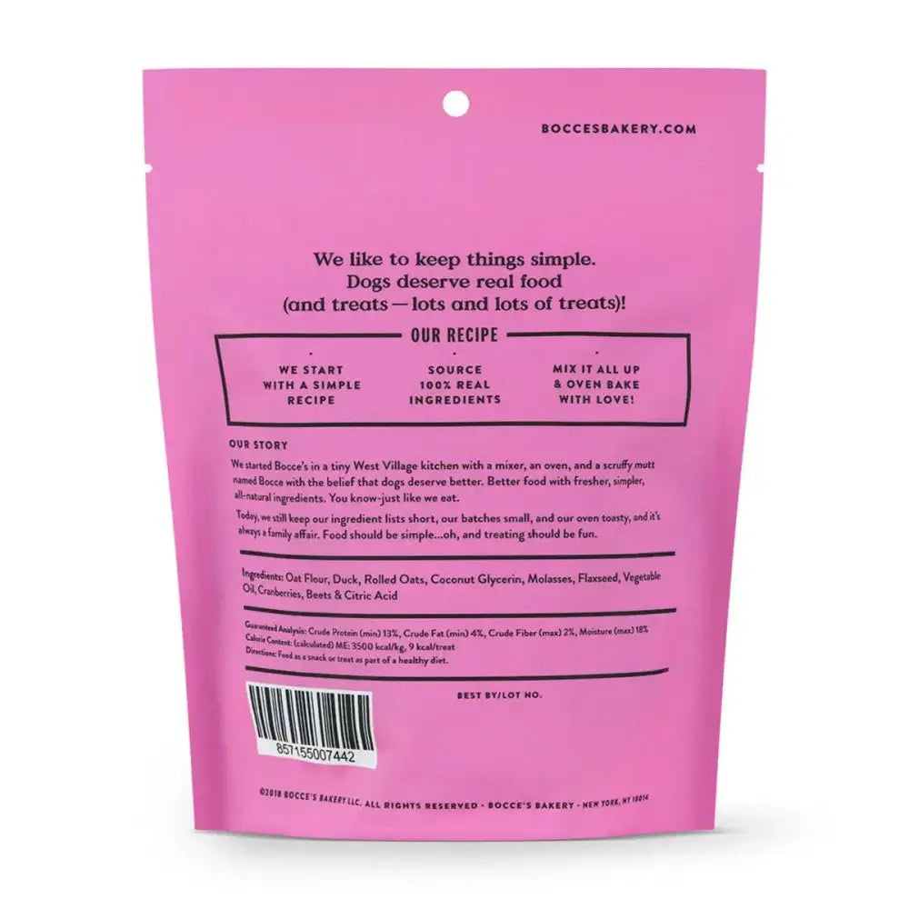 Bocce's Bakery Duck 6oz Soft & Chewy Dog Treats - Talis Us