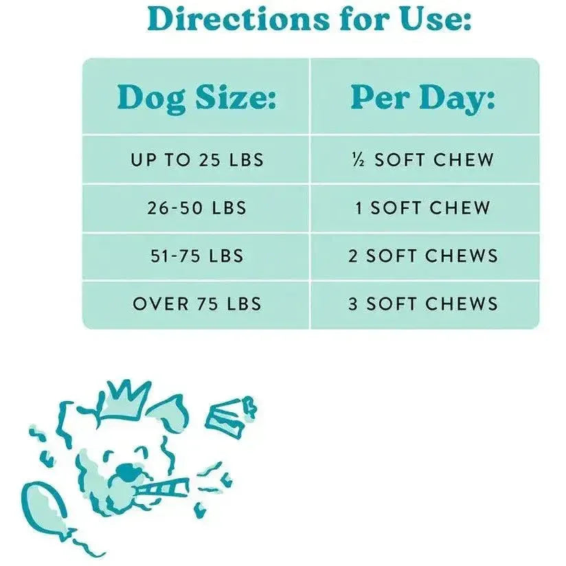 Bocce's Bakery Multivitamin 60 Count Soft Chew Dog Supplements - Talis Us