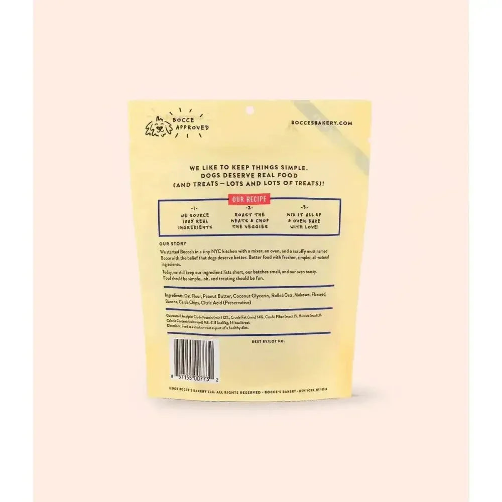 Bocce's Bakery PB - Banana Chip 6oz Soft & Chewy Dog Treats - Talis Us