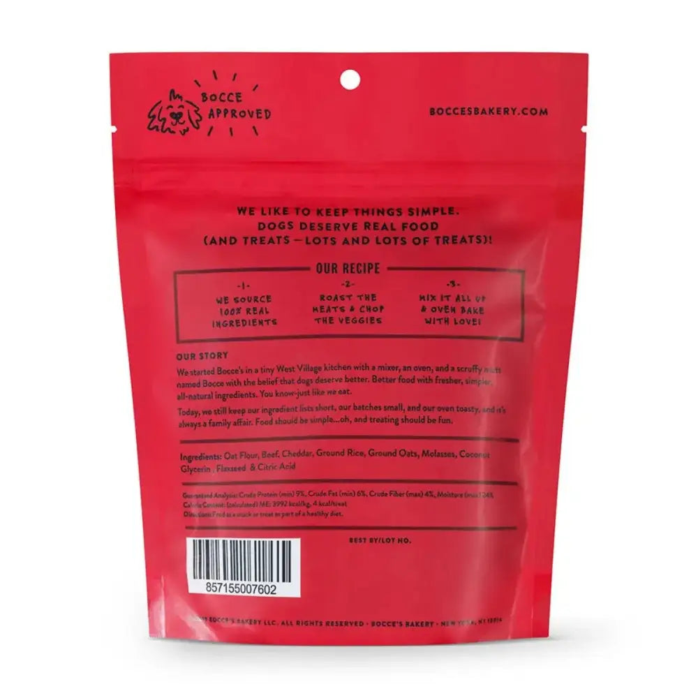 Bocce's Bakery Say MOOOO 6oz Training Bites Dog Treats - Talis Us