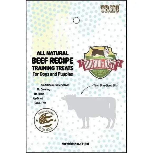Boo Boo's Best Beef Trainers Dog Treats 4oz - Talis Us