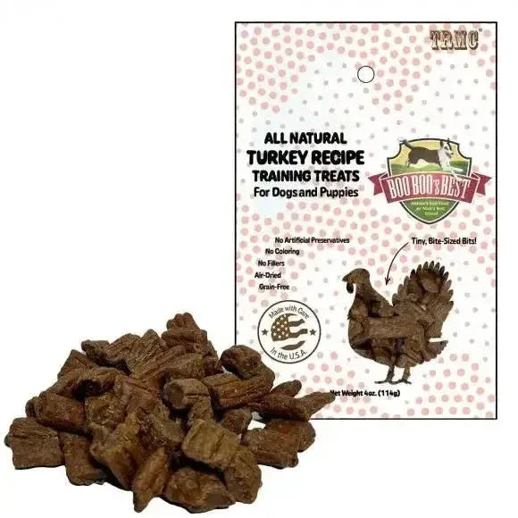 Boo Boo's Best Turkey Trainers Dog Treats 4oz - Talis Us
