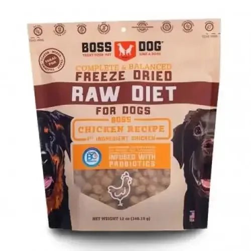 Boss Dog® Complete & Balanced Freeze Dried Raw Diet Dog Food 12 Oz - Talis Us