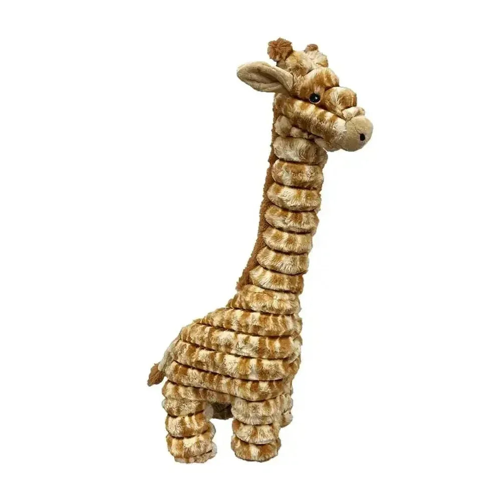Petlou Squeak Dog Plush Toy in Giraffe Shape, Soft and Fun for Dogs to Play With