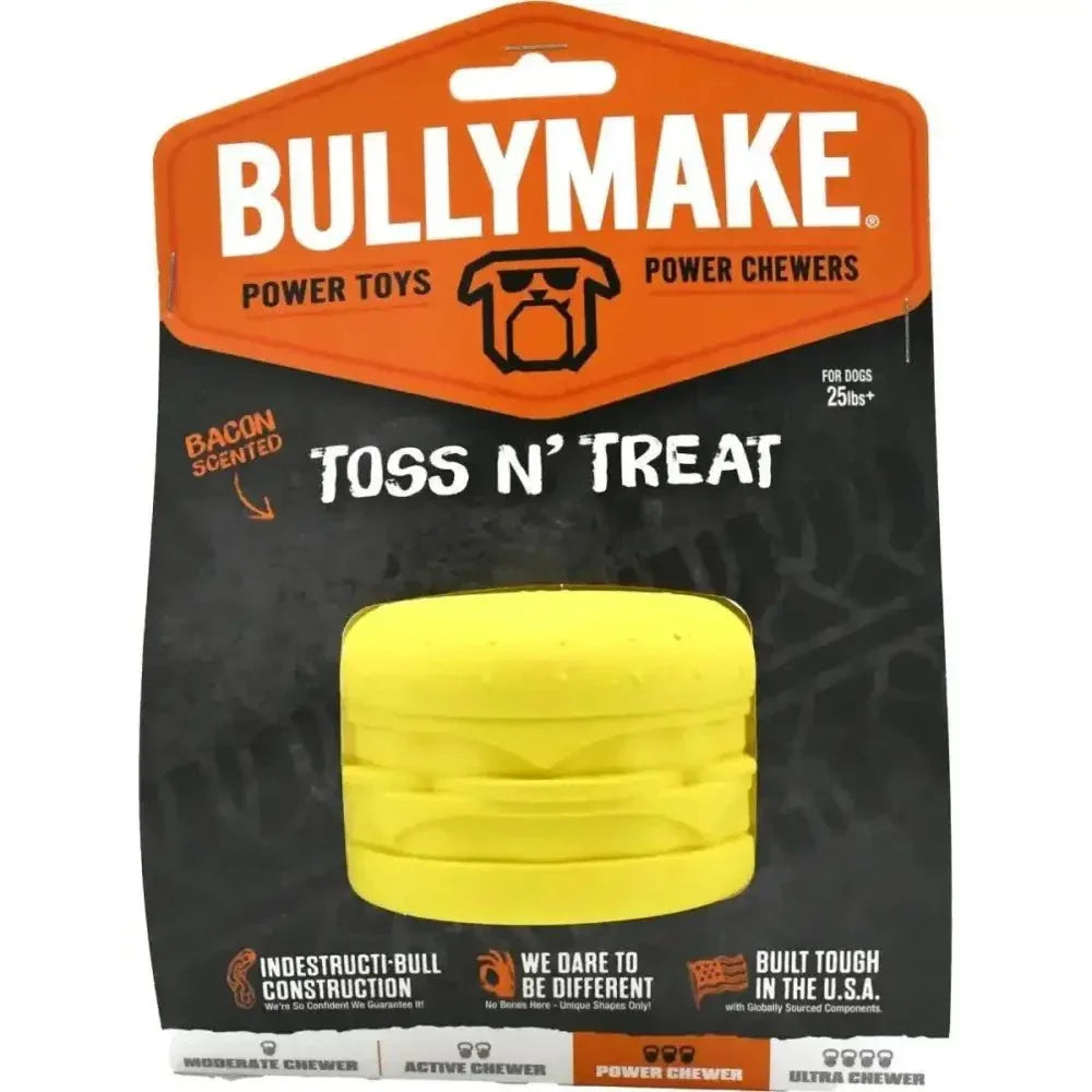 BullyMake Toss n' Treat Flavored Dog Chew Toy - Talis Us