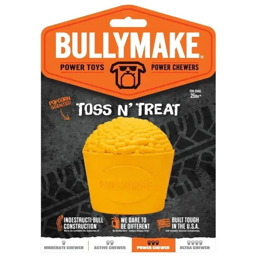 BullyMake Toss n' Treat Flavored Dog Chew Toy - Talis Us