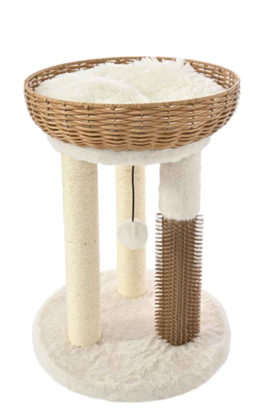 Max & Marlow Rattan Wicker Cat Tree