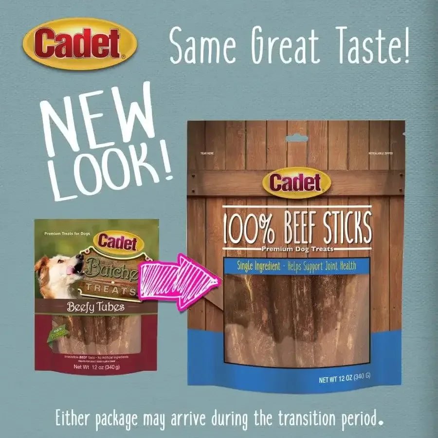 Cadet Beef Sticks for Dogs 12 oz - Talis Us