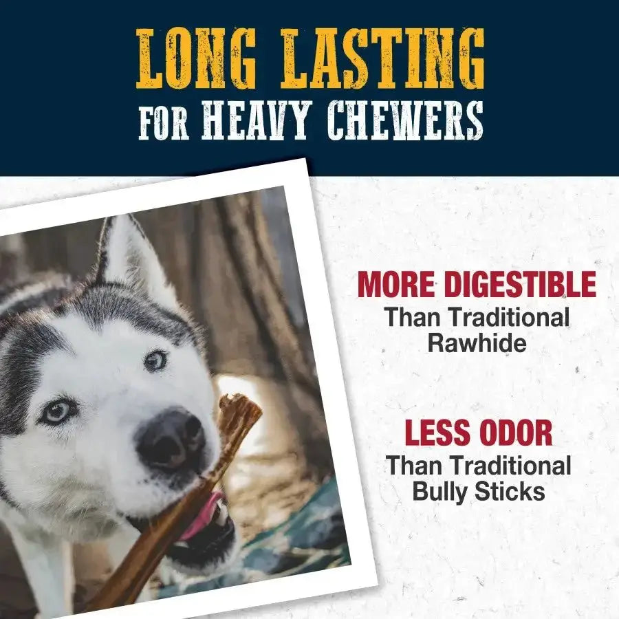 Cadet Bully Hide Sticks All - Natural Dog Chews - Talis Us