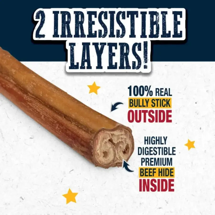 Cadet Bully Hide Sticks All - Natural Dog Chews - Talis Us