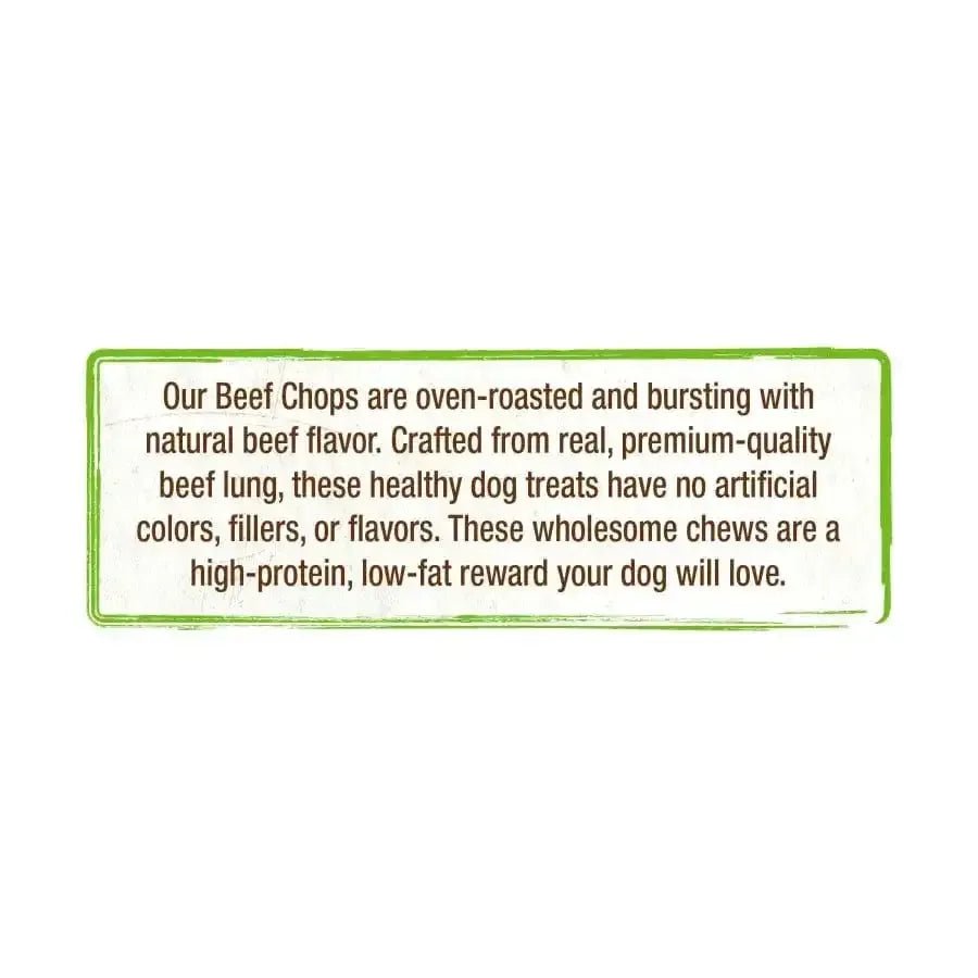 Cadet Farm to Paws Beef Chops - Natural Dog Chews 8 oz - Talis Us