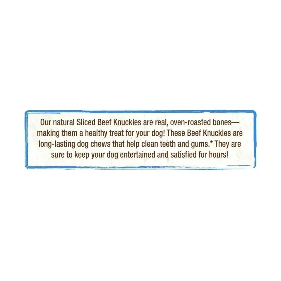 Cadet Farm to Paws Sliced Beef Knuckle Bones - Natural Dog Chews - Talis Us