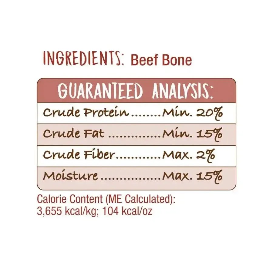 Cadet Farm to Paws Sliced Beef Knuckle Bones - Natural Dog Chews - Talis Us
