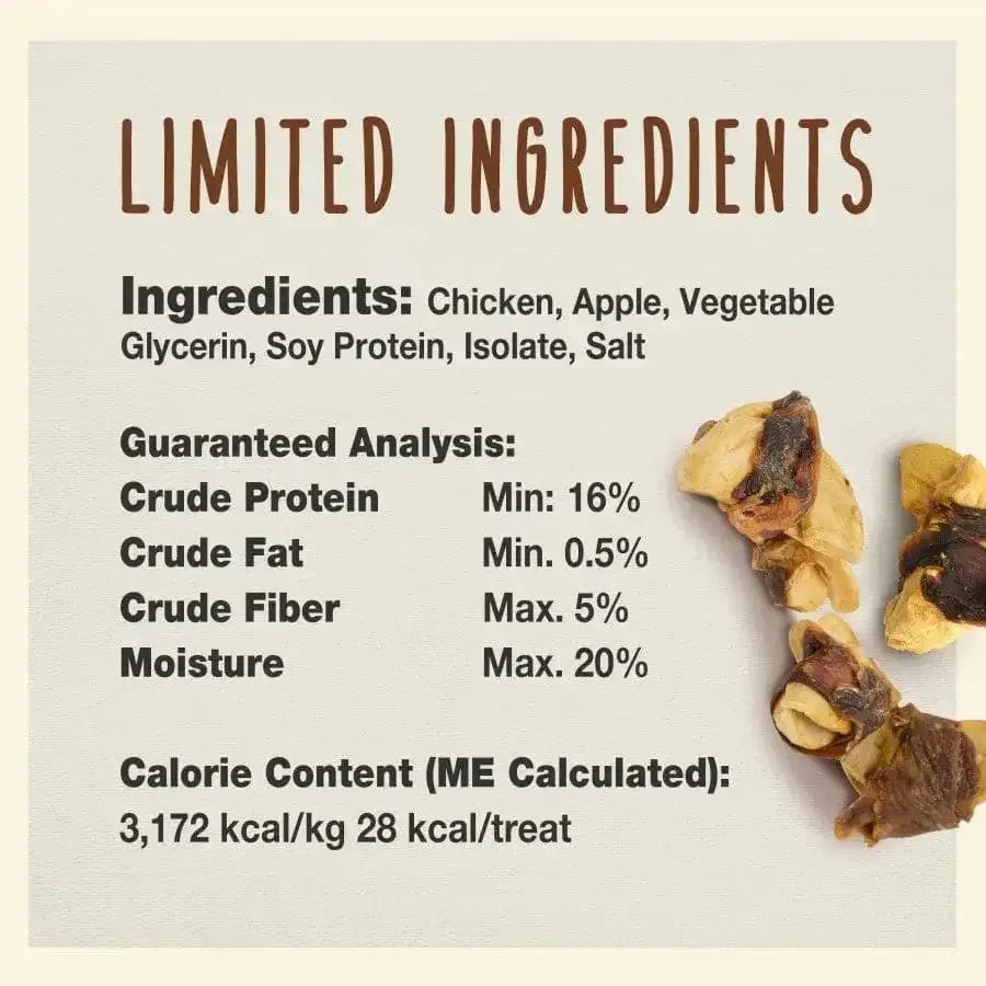 Cadet Gourmet Chicken & Apple Wrapped Dog Treats - Talis Us