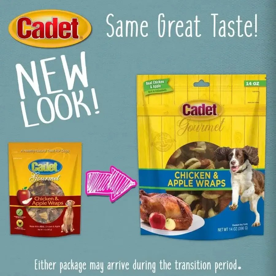 Cadet Gourmet Chicken & Apple Wrapped Dog Treats - Talis Us