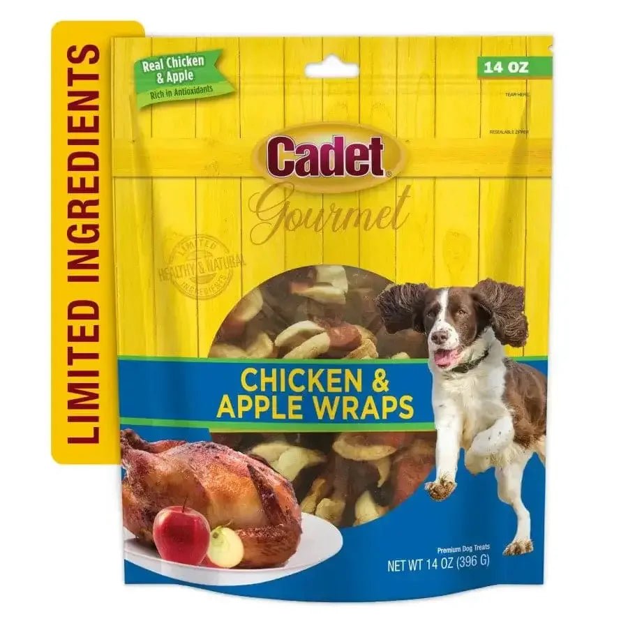 Cadet Gourmet Chicken & Apple Wrapped Dog Treats - Talis Us