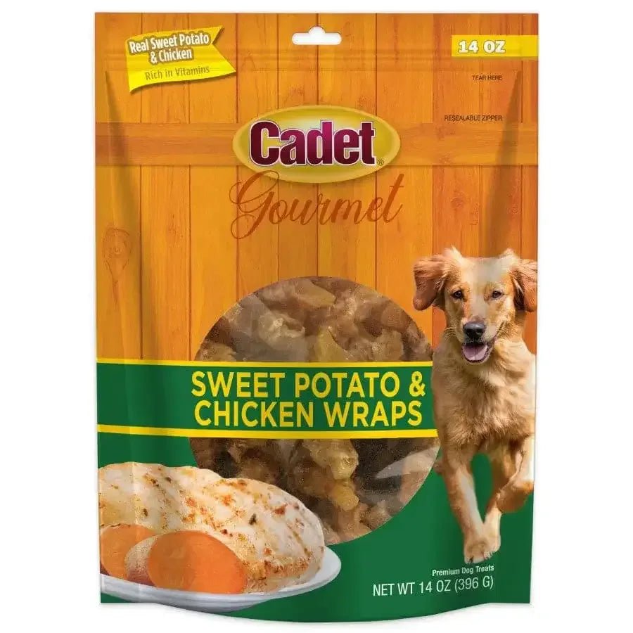Cadet Gourmet Sweet Potato & Chicken Wrapped Dog Treats - Talis Us